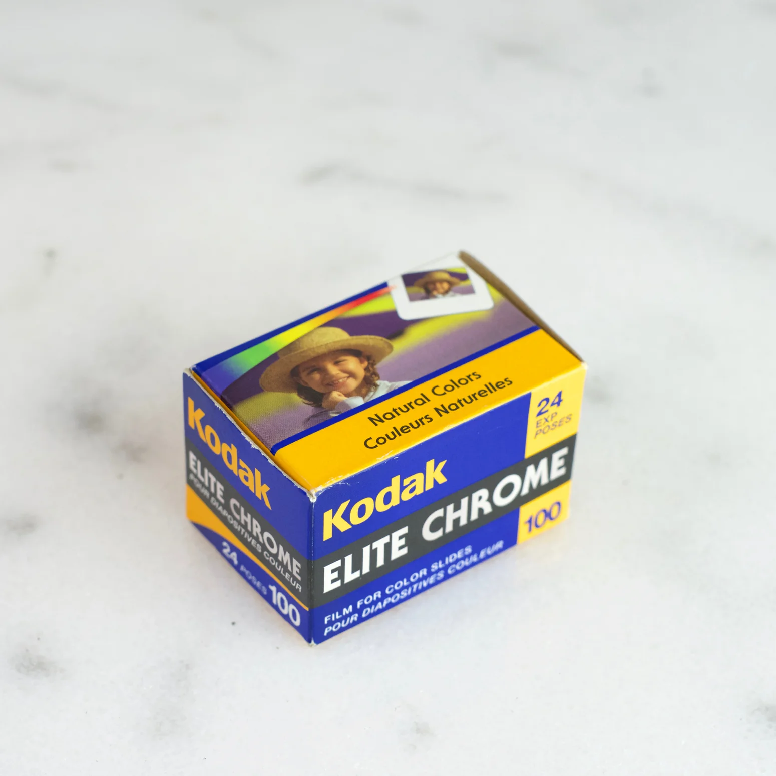 Kodak Elite Chrome 100 Color Transparency (slide) Film - One Roll